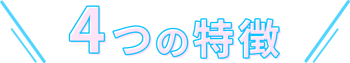 4つの特徴